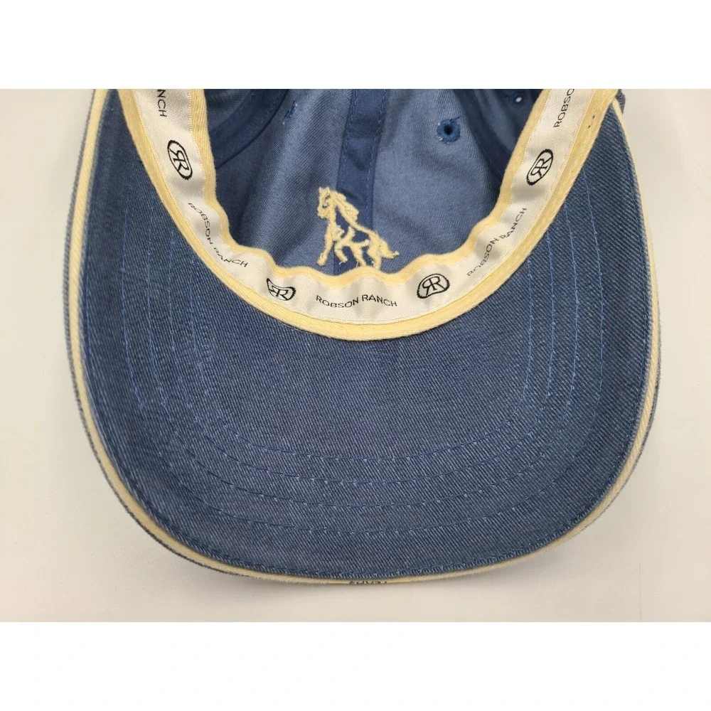 Wildhorse Golf Club at‎ Robson Ranch Strapback Adjustable Hat Cap Men Women Blue